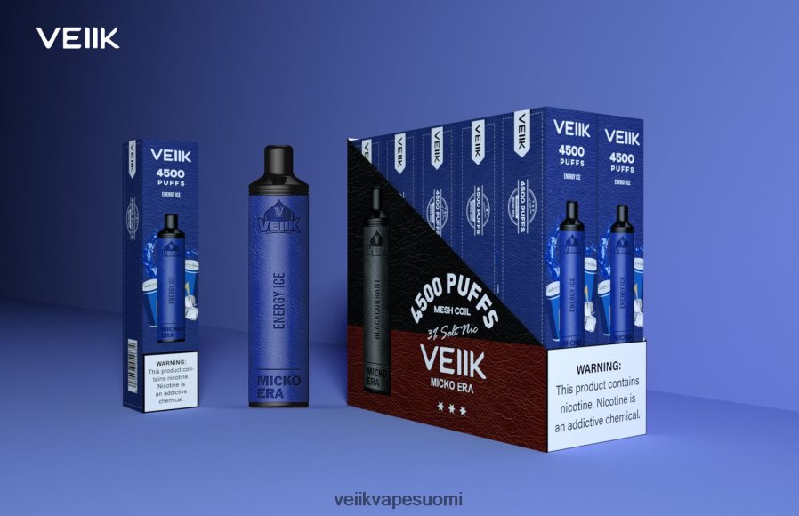 VEIIK Micko Era 4500 kertakäyttöistä suihketta 30 mg energiaa jäätä Z44R487 | VEIIK Micko Lux Suomi