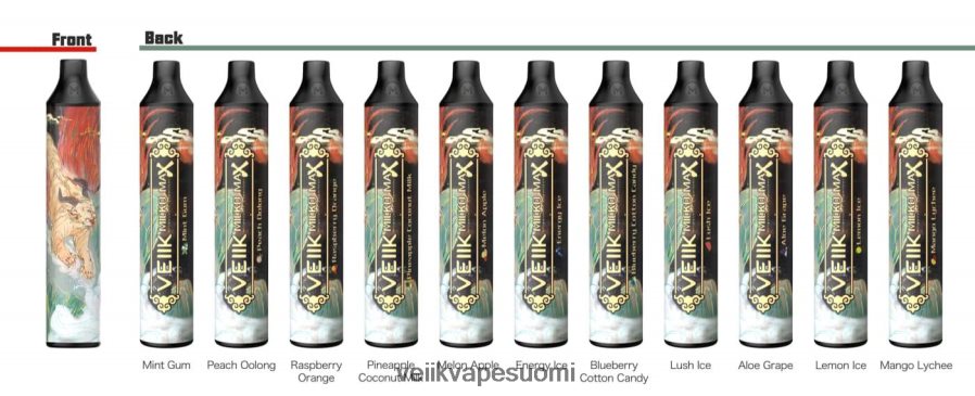 VEIIK Micko MAX kertakäyttöinen vape 1500 suihketta mango litsi Z44R4842 | VEIIK Vape Helsinki